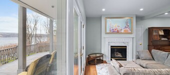 Lakefront 6BR Retreat with Private Dock, Huge Deck & Epic Seneca Views