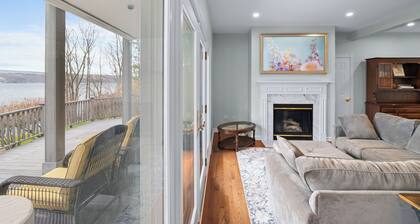 Lakefront 6BR Retreat with Private Dock, Huge Deck & Epic Seneca Views