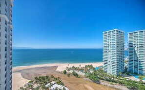Sun loungers, beach towels