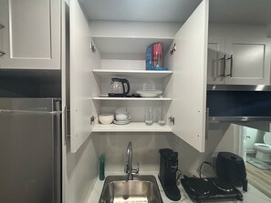 Microwave, stovetop