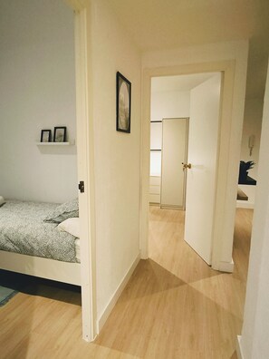 3 dormitorios, tabla de planchar con plancha, wifi y ropa de cama