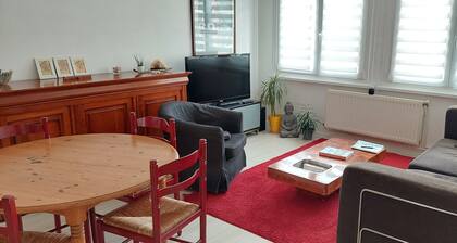 Logement paisible idéal pour 5 personnes à proximité du centre-ville.