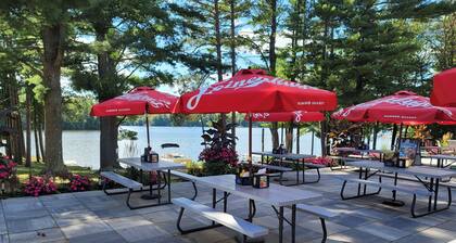 Lakefront Lodging, Beach, Fire Pit, Bar & Grill, Rentals, Live Music, Trails