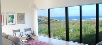 Architect house with sea view in the middle of nature