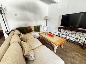 TV connectée, cheminée