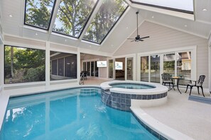 Piscine chauffée