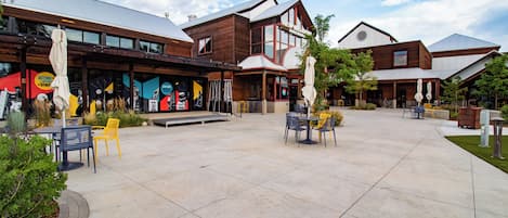 Restauration en plein air