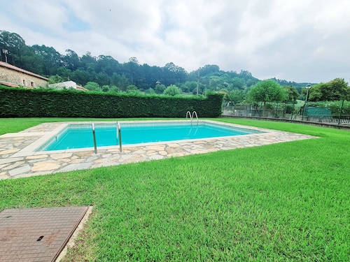 Apartment 'Romántico Con Piscina' with Mountain View, Shared Pool and Wi-Fi