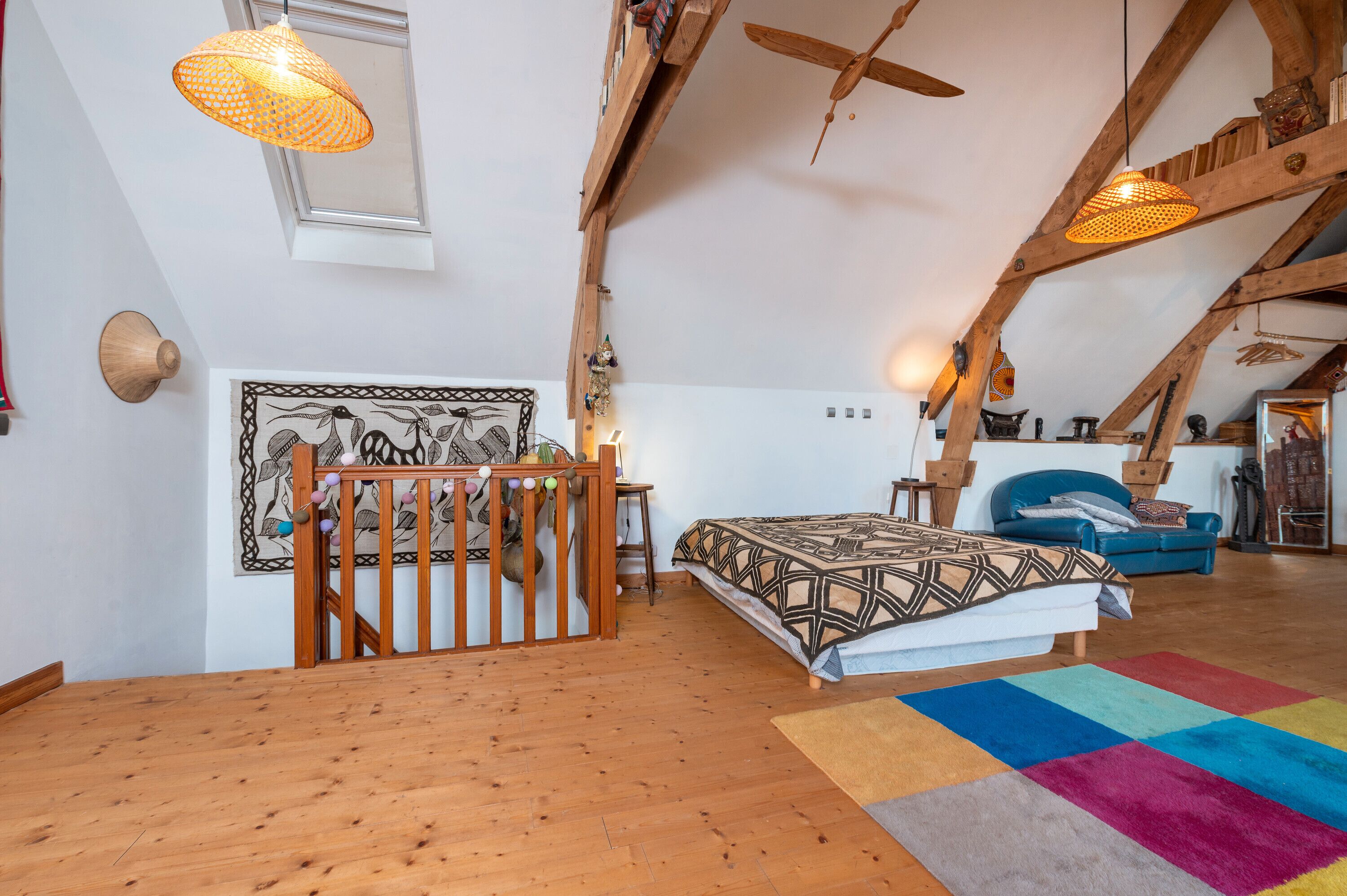 1 chambre, accès au Wi-Fi (inclus), literie fournie