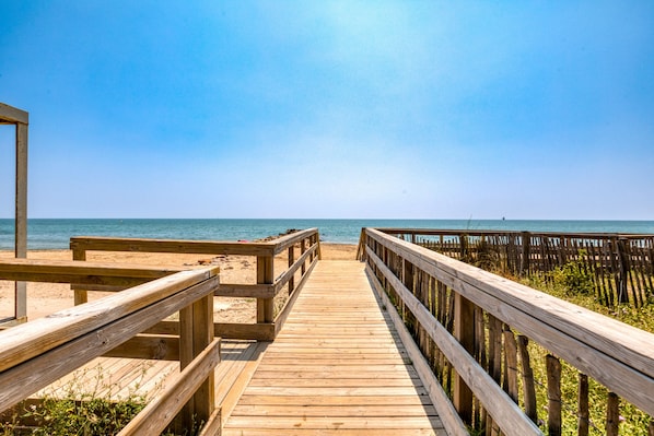 Beach nearby