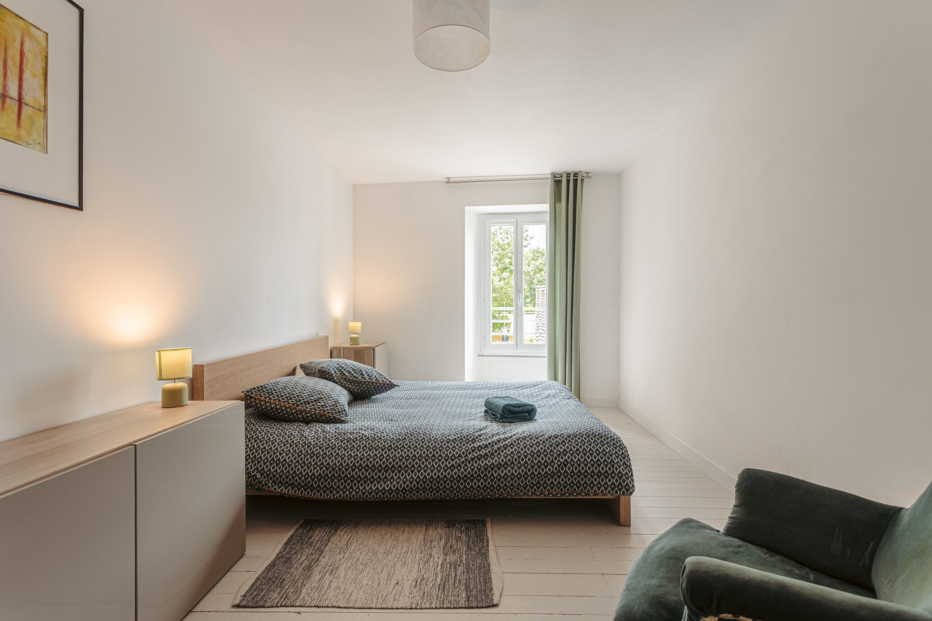 2 chambres, Wi-Fi gratuit, draps fournis