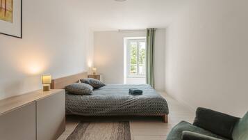 2 makuuhuonetta, ilmainen Wi-Fi, vuodevaatteet