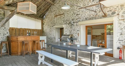 Holiday Home 'Le Moulin De Bayard' with Mountain View, Private Terrace & Wi-Fi