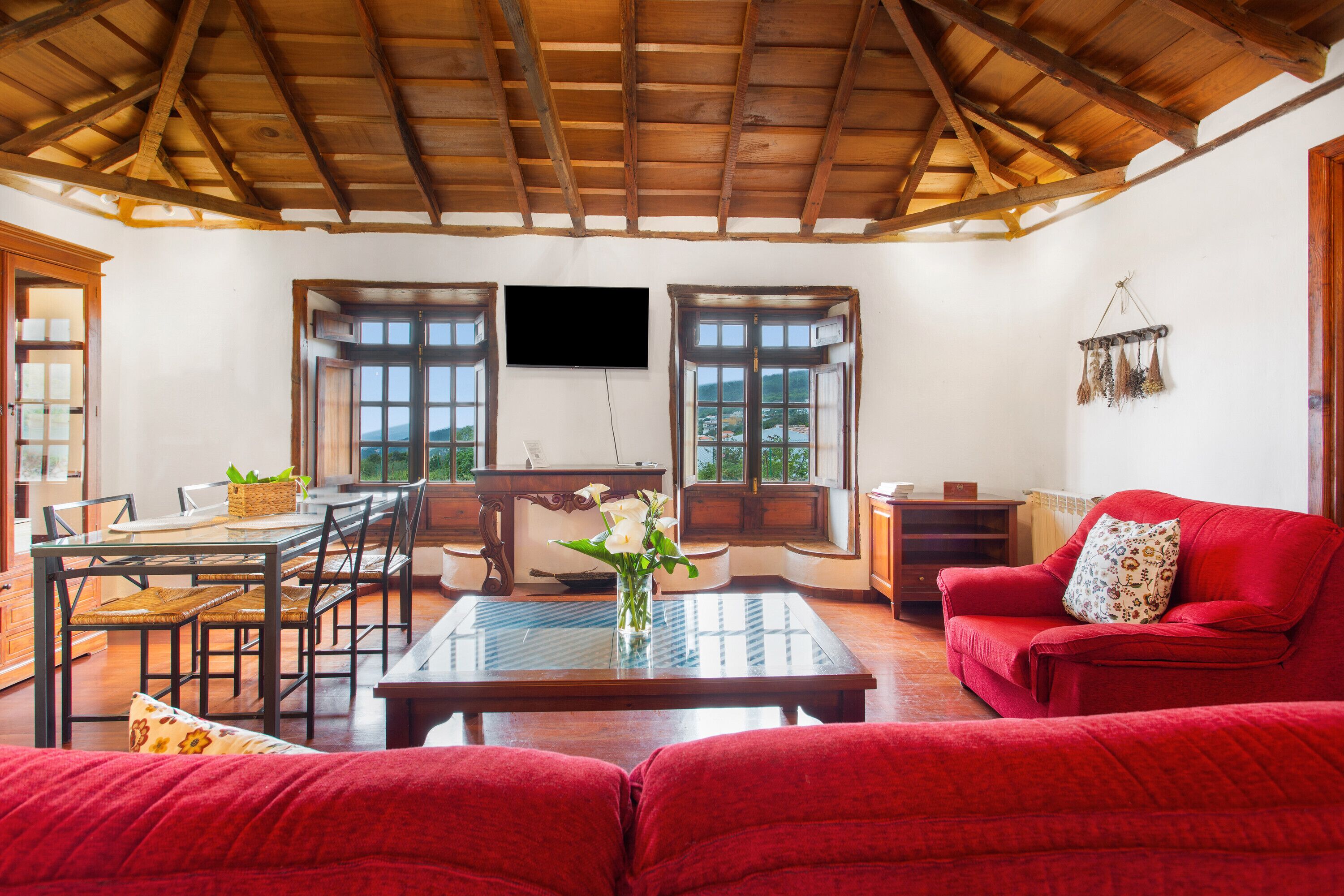 Una televisión, videojuegos