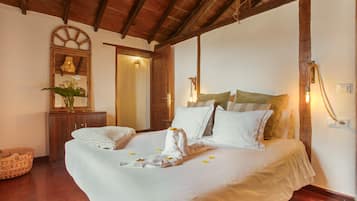 1 slaapkamer, een strijkplank/strijkijzer, gratis wifi, beddengoed