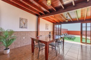Dining - Vacation 'Candelaria 1' with Sea View, Wi-Fi and Air Conditioning (Candelaria)