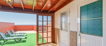 Vacation 'Candelaria 1' with Sea View, Wi-Fi and Air Conditioning