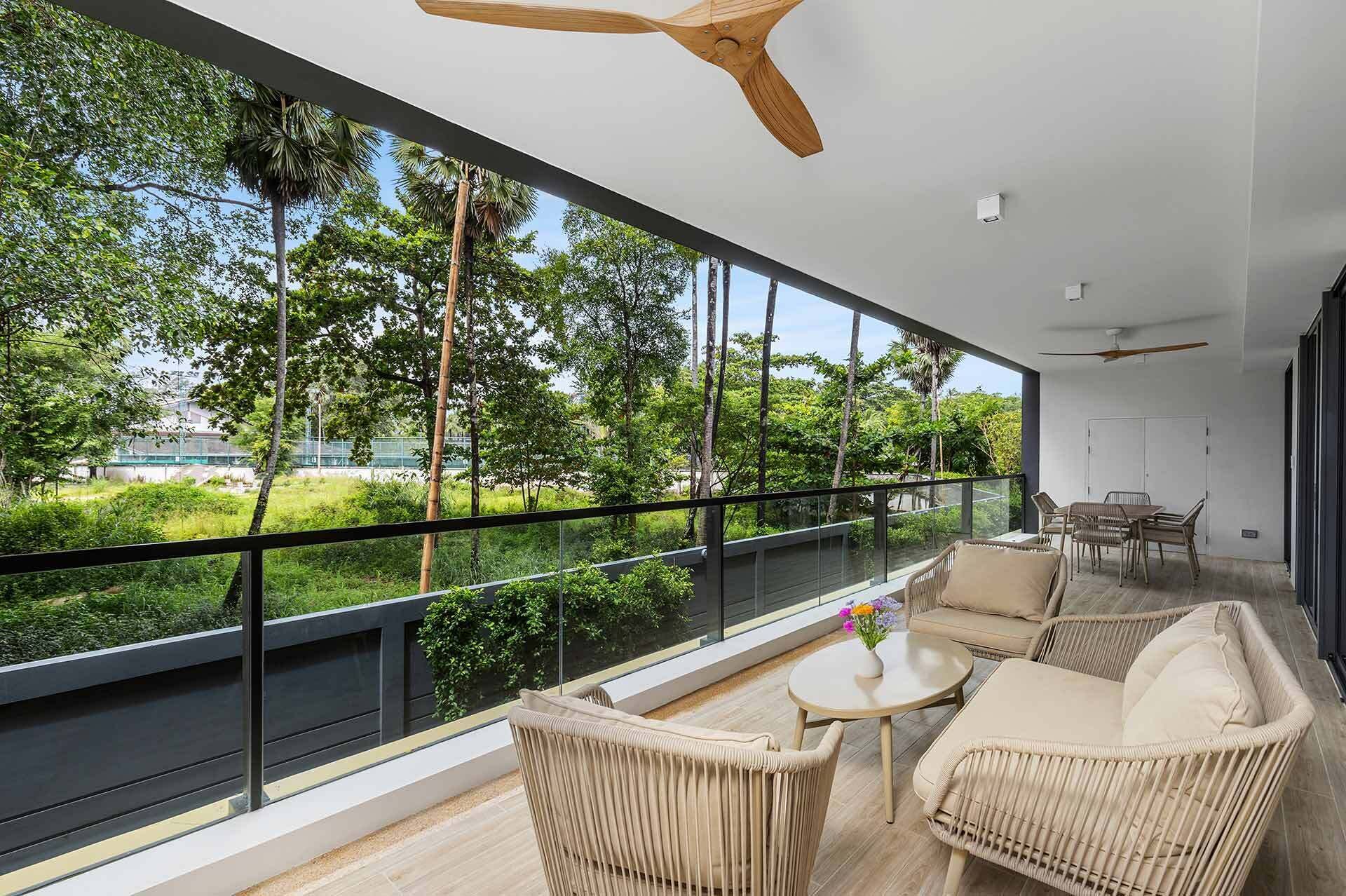 Family Apartment, 3 Bedrooms, Non Smoking, Balcony | Balcony