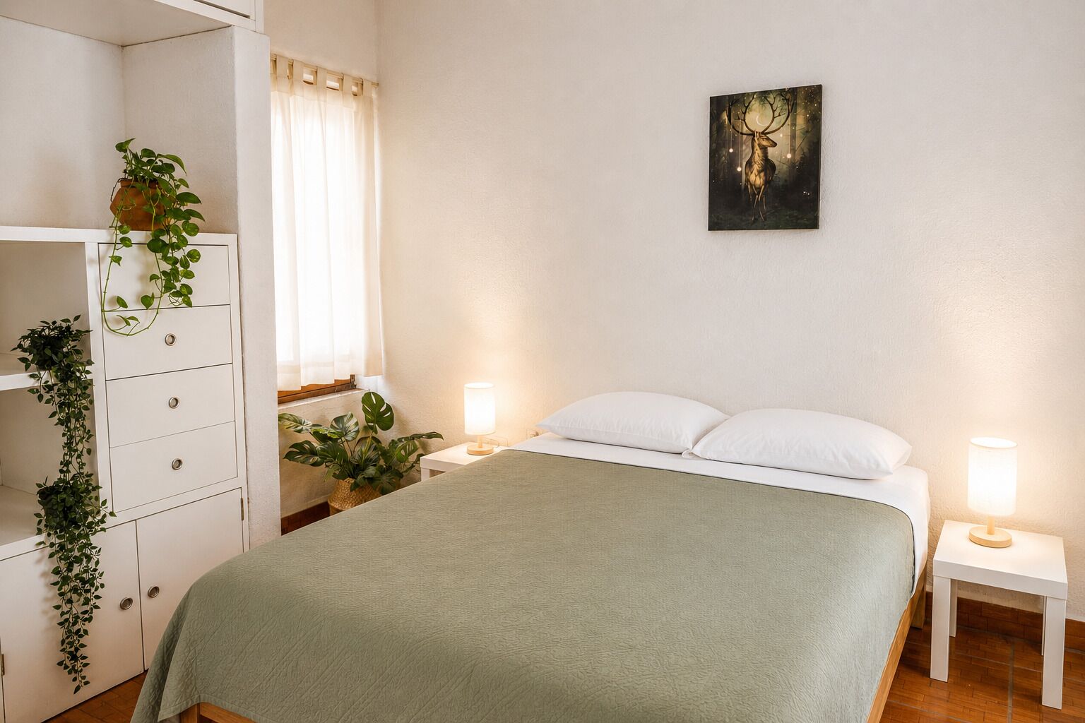 WiFi (free), individually decorated, bed sheets
