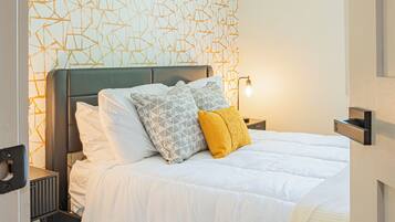 1 chambre, fer et planche à repasser, Wi-Fi gratuit, draps fournis