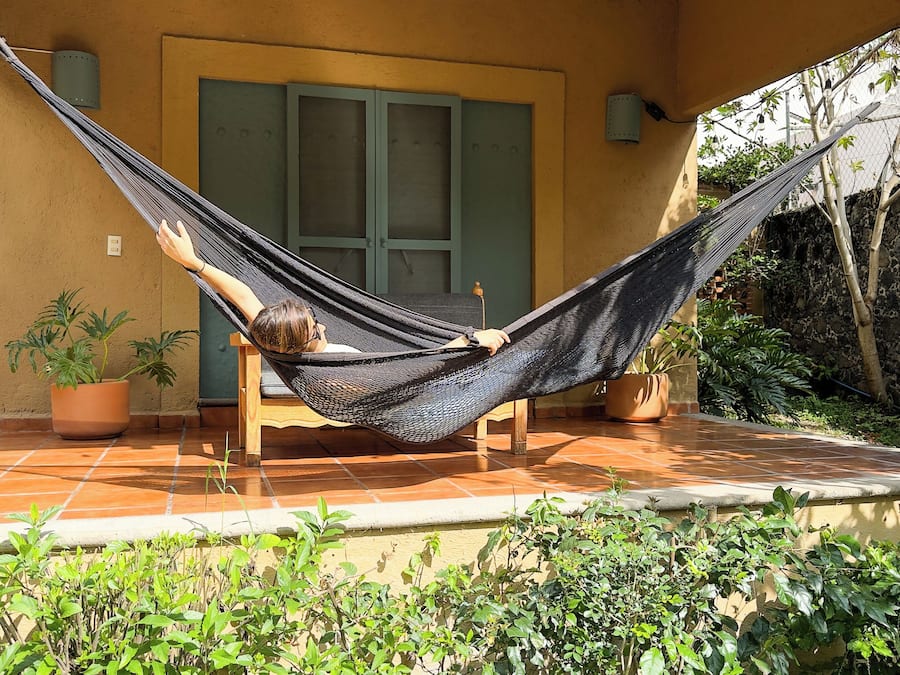 Comfort-dupleks - køkken - udsigt til have | Terrasse/gårdhave