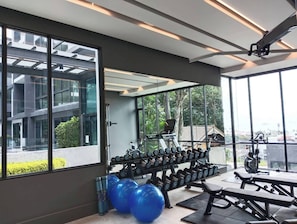 Dortoir partagé, 1 chambre, accessible aux personnes à mobilité réduite | Studio d’entraînement physique
