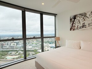 1 makuuhuone, silitysrauta/-lauta, vauvan matkasänky, ilmainen Wi-Fi