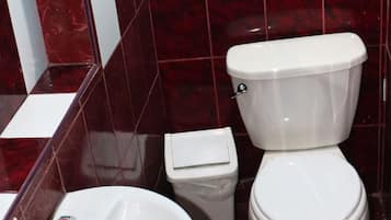 Classic Double Room | Bathroom | Shower, towels, toilet paper