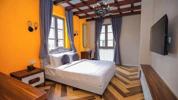 Economy Double Room | 1 bedroom, minibar, desk, laptop workspace