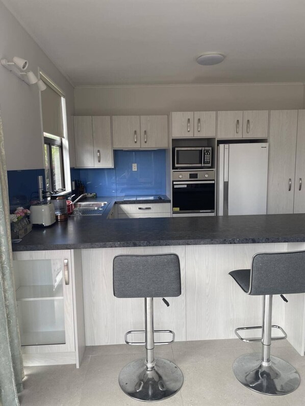 Microwave, oven, stovetop