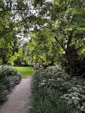 Executive Single Room, 1 Queen Bed, Non Smoking, Garden View | Garden view - Royal Executive Living Garden Executive  (Caulfield North)