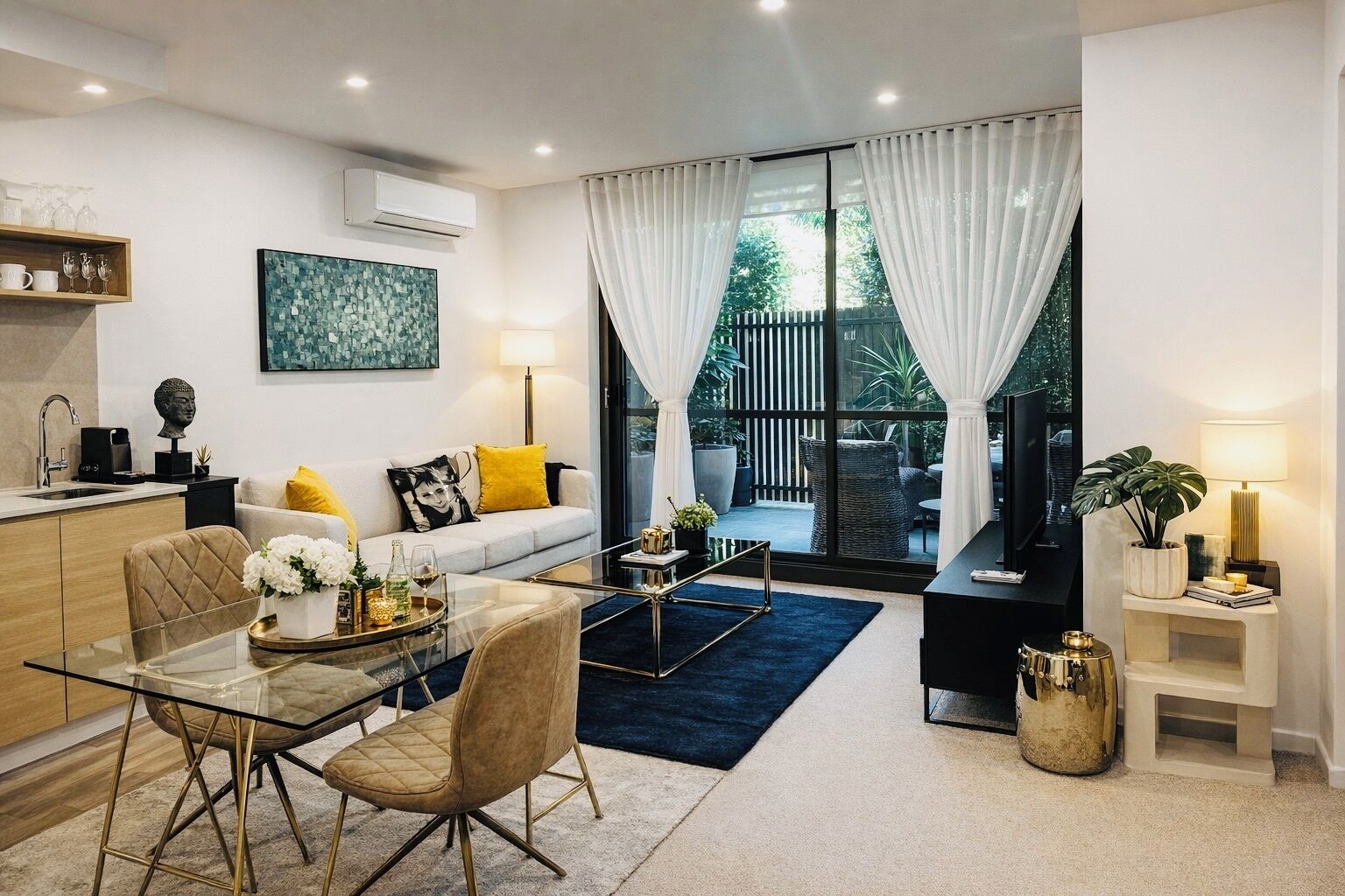 Executive eenpersoonskamer, 1 queensize bed, niet-roken, uitzicht op tuin | 1 slaapkamer, een strijkplank/strijkijzer, gratis wifi