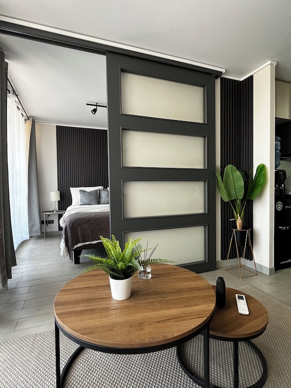 Luxury Apartment, Balcony | Living area - M&C DZ317 (Santiago)