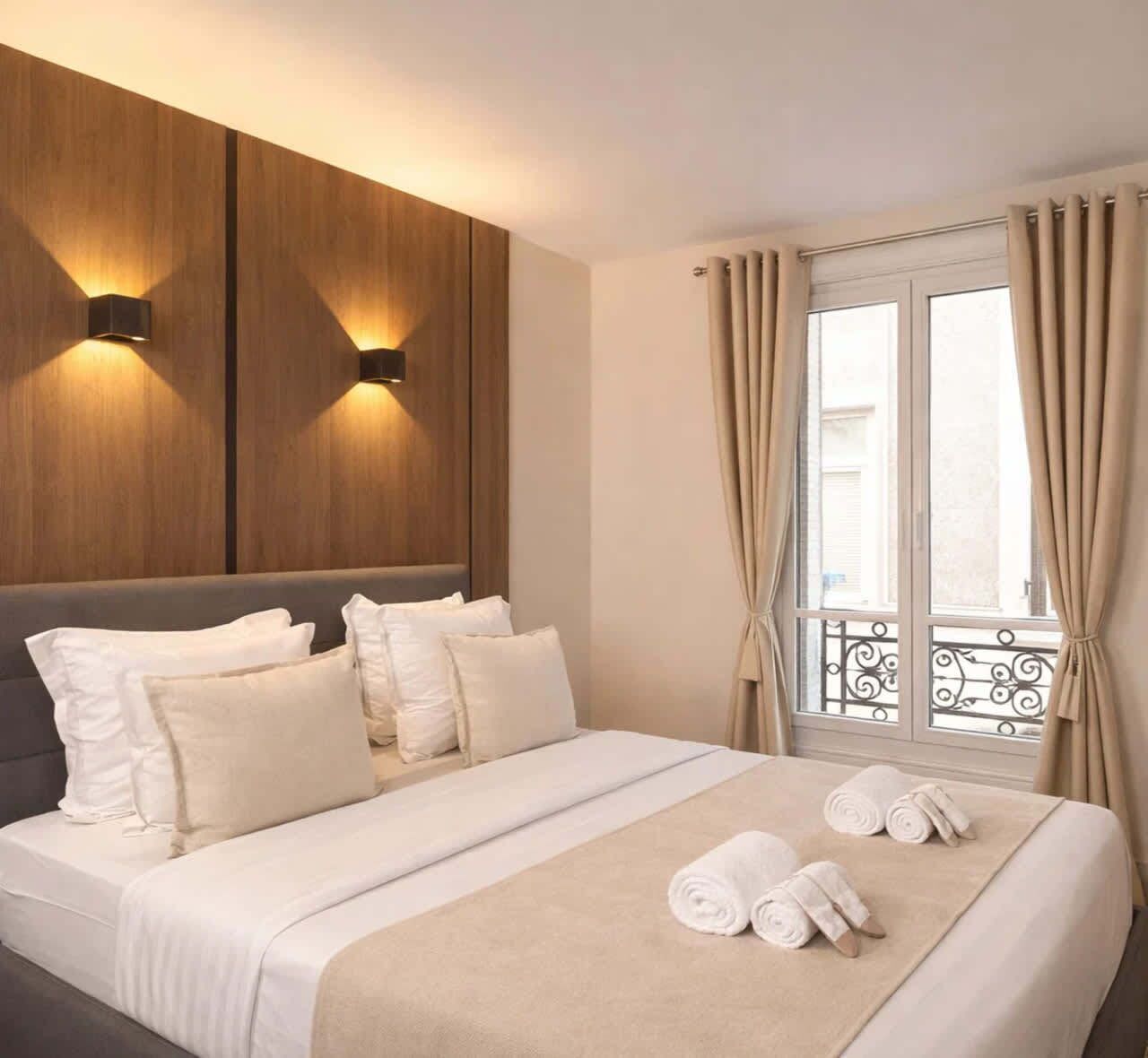 1 Schlafzimmer, Schreibtisch, Bügeleisen/Bügelbrett, Reisekinderbett