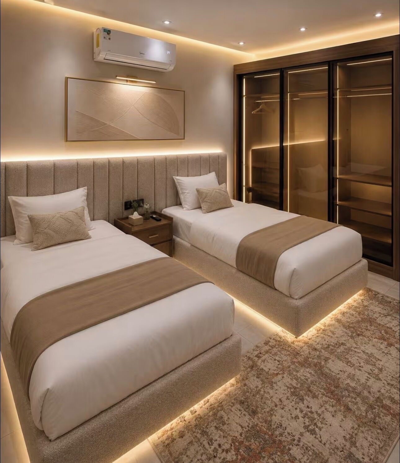 Free minibar, blackout drapes, soundproofing, iron/ironing board
