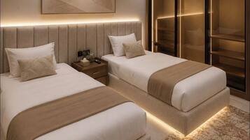 Free minibar, blackout drapes, soundproofing, iron/ironing board