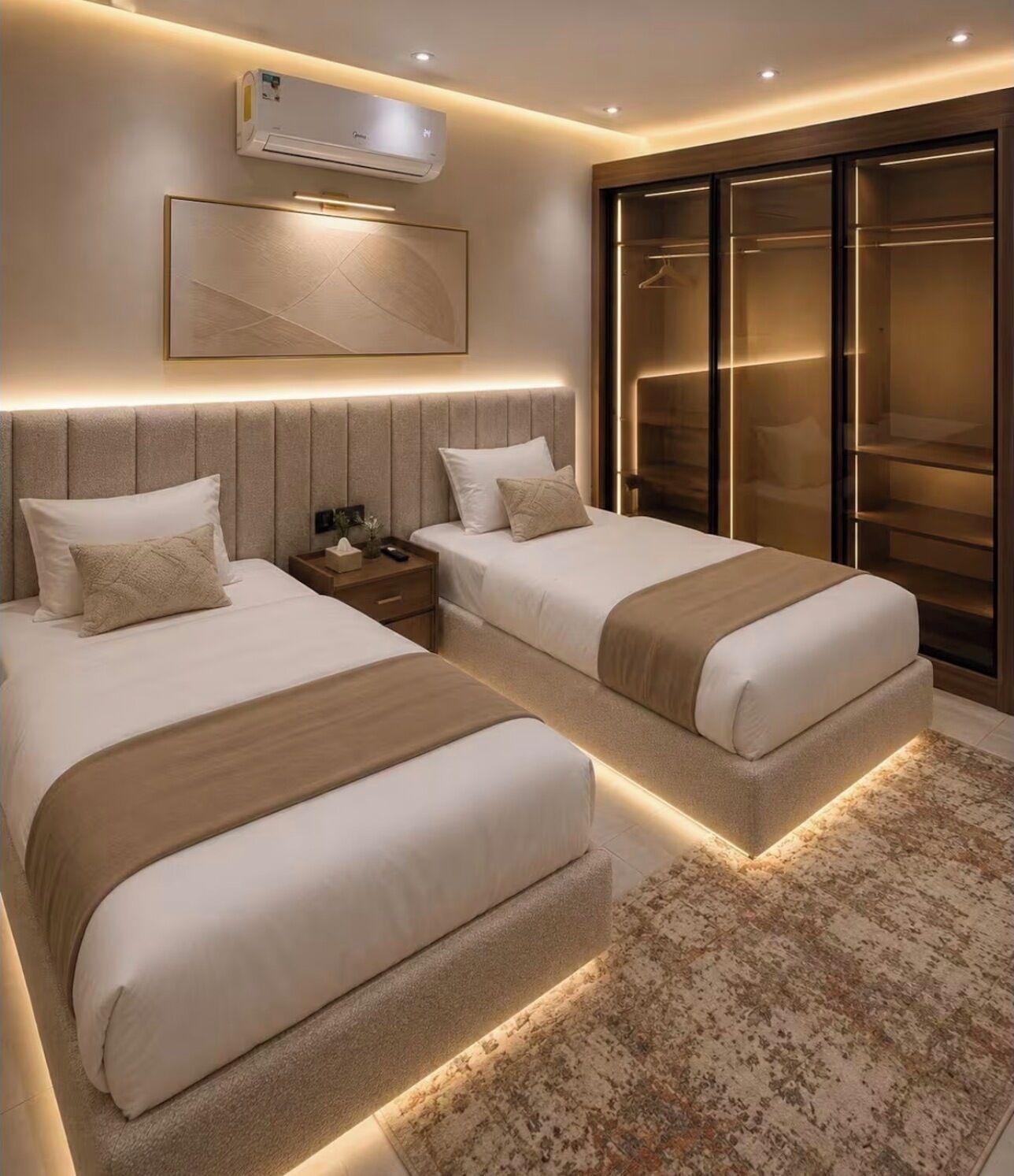 Minibar với thức uống miễn phí, màn/rèm cản sáng, phòng cách âm 