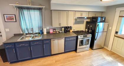 Downtown Hideaway in Cute Village Home. Off Street Parking + Washer & Dryer.