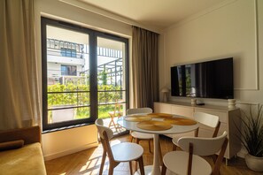 Comfort Apartment, Patio, Garden View | 1 bedroom, iron/ironing board, free WiFi - Doki 1555 by Grand Apartments (Gdansk)