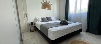 Appartement Tahiti proche hôpital,wifi,A&C,Piscine