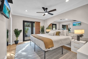 2 habitaciones, tabla de planchar con plancha, wifi y ropa de cama
