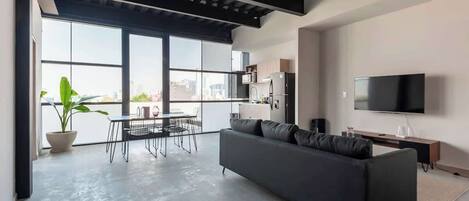 Televisio, työhuone