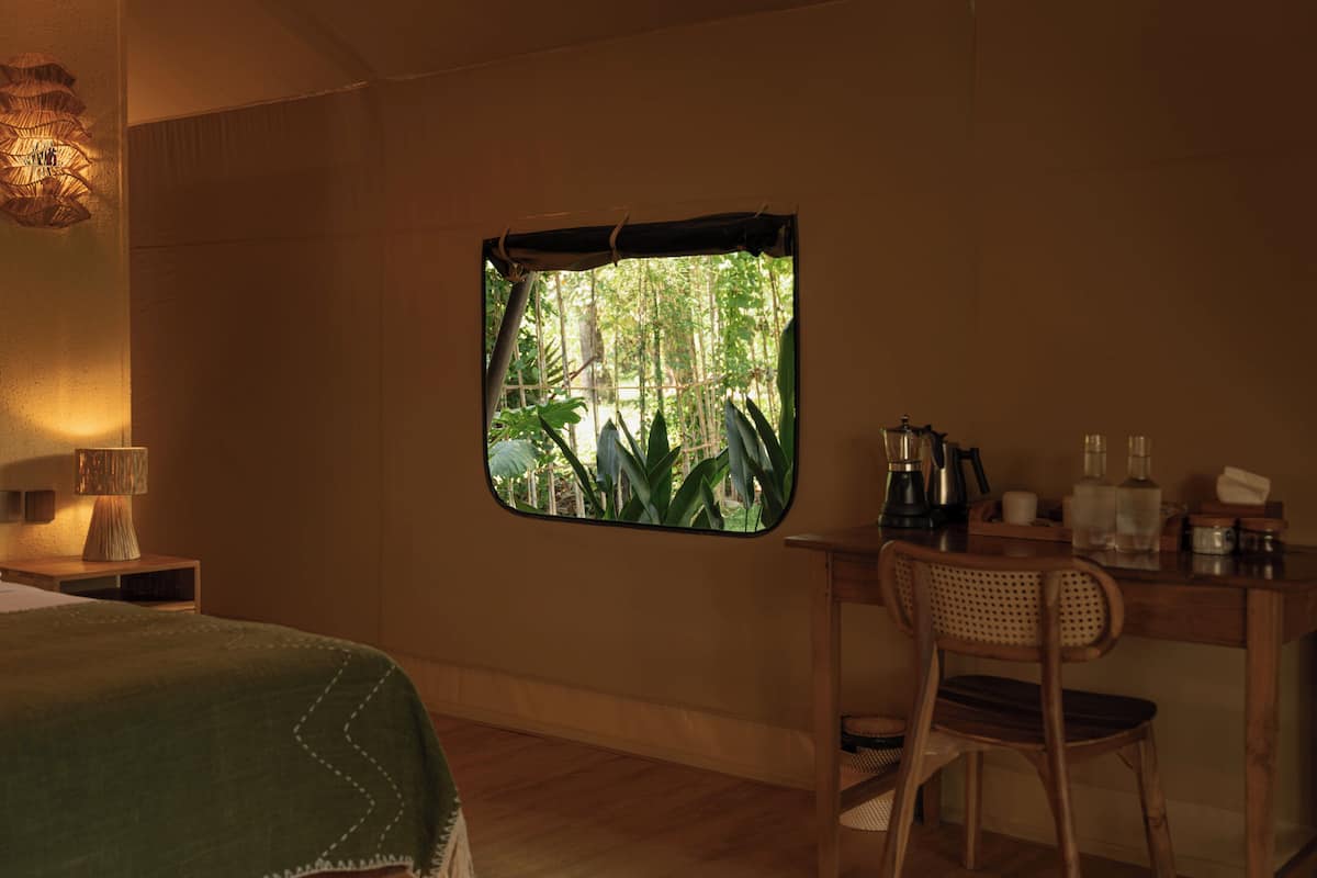 Superior Tent, 1 King Bed, Oceanfront | Egyptian cotton sheets, premium bedding, pillowtop beds, in-room safe