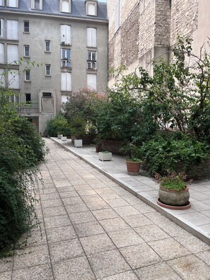 Enceinte de l’hébergement