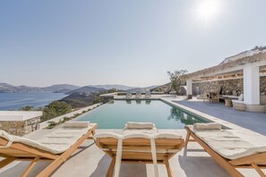Pool - My Rental Homes - Villa Vesper  with private pool and sea view (Mykonos)
