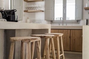 Dining - My Rental Homes - Villa Vesper  with private pool and sea view (Mykonos)