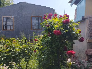 Exterior detail - Affordable guest house near to main road, beach and petroglyph museum (Cholpon-Ata)