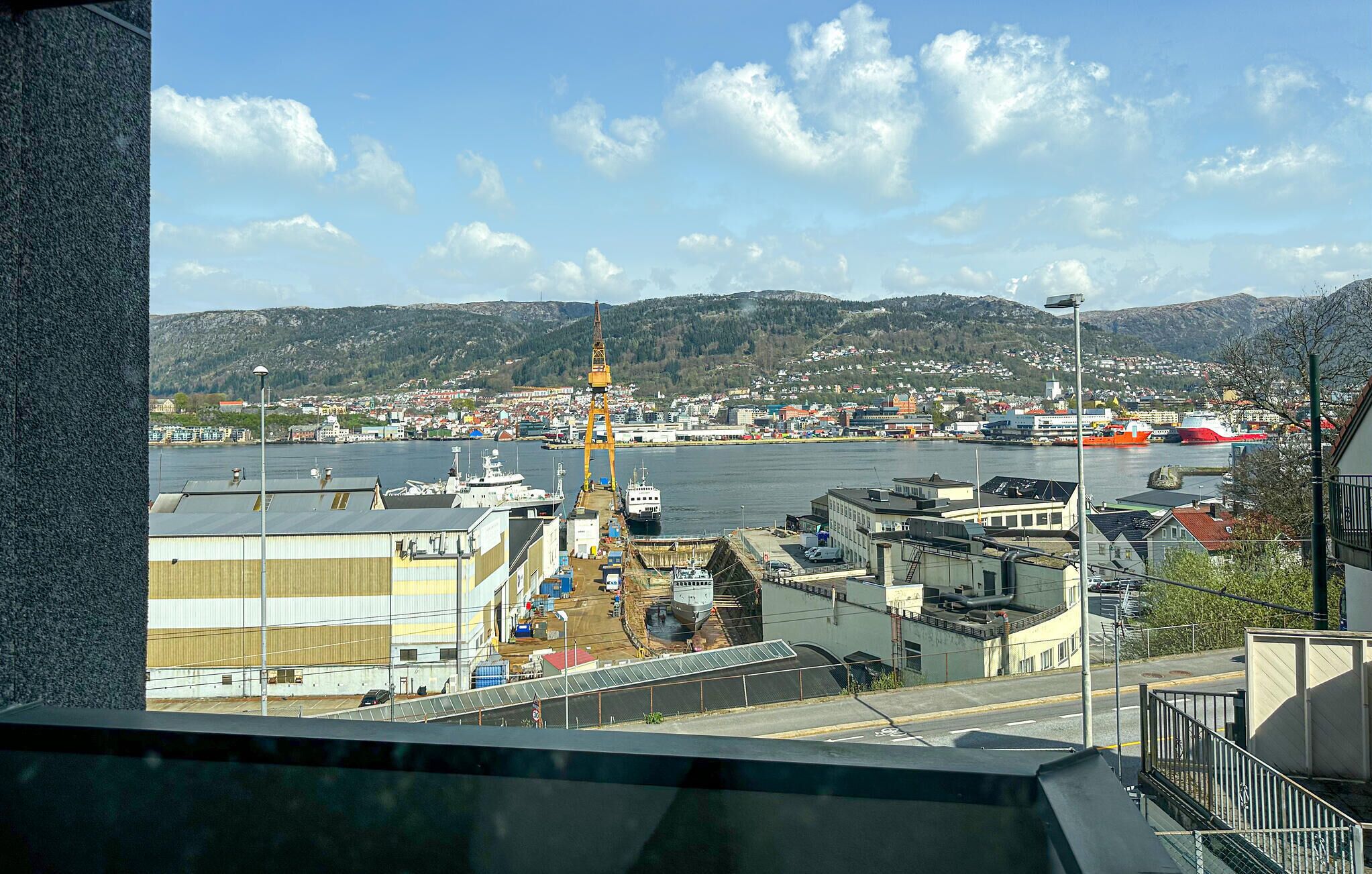 Vue depuis l’hébergement