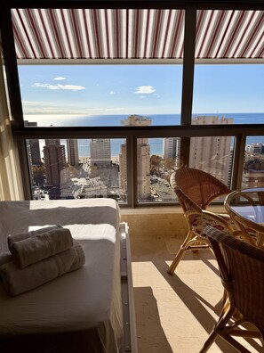 Iron/ironing board, travel crib, free WiFi, bed sheets