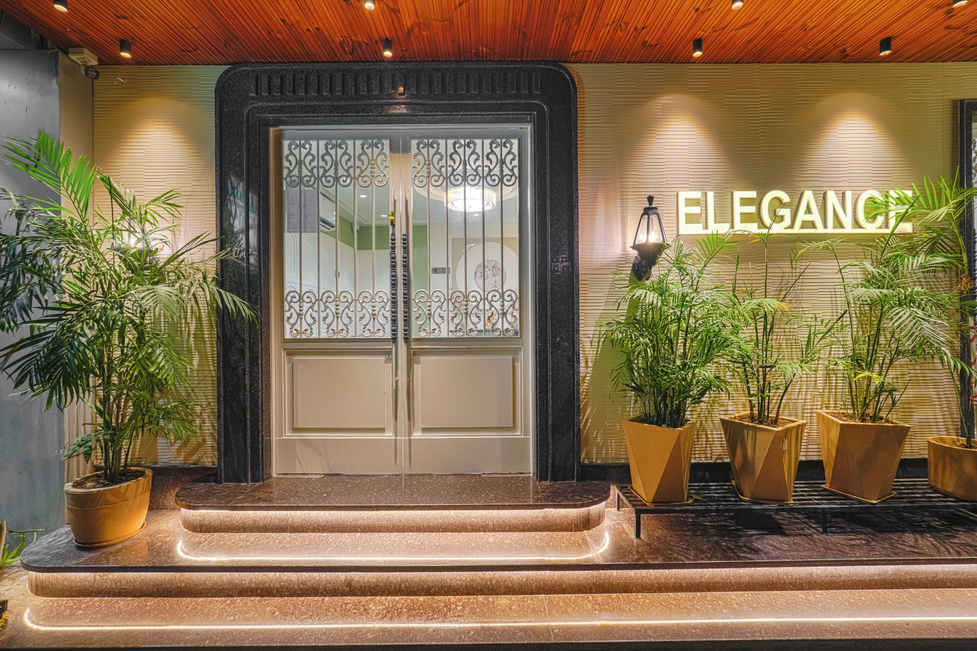 Entrada de la propiedad